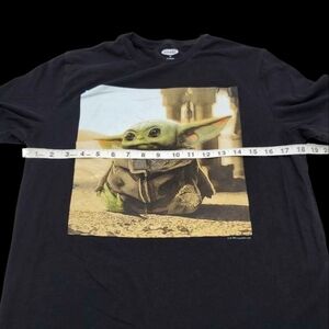 Star Wars Black and Green Reptile Graphic Tee For Men Size M